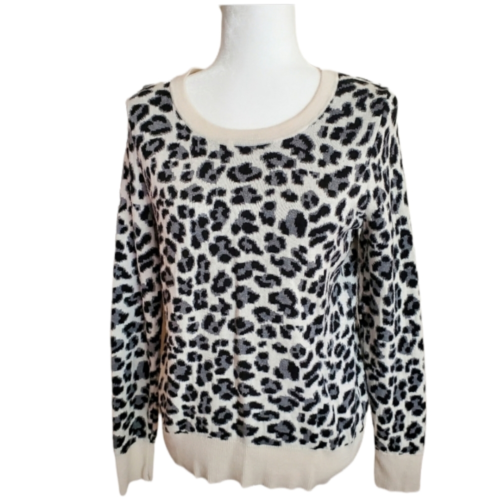 Animal Print Sweater